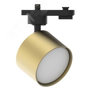 Светильник трековый на шинопровод ДПО GX53 без лампы IP40 золото