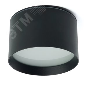Светильник ДПО-25w GX70 без лампы IP44 черный