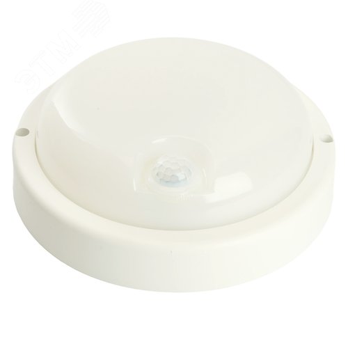 Светильник светодиодный ДБП-18w с датчиком 4000К 1440Лм IP65 круглый белый