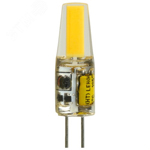 Лампа светодиодная LED 3вт 12в G4 белый капсульная